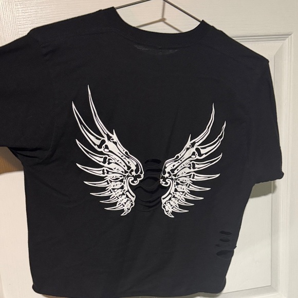 Free Soul Black Crop Top - Picture 3 of 4